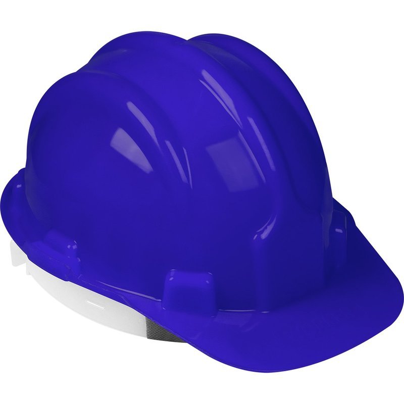 CAPACETE CONSTRUCAO COM CARNEIRA AZUL - WORKER