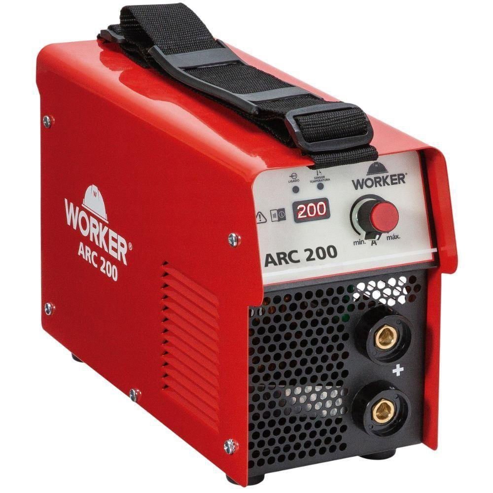 INVERSOR SOLDA ARC 200A 220V - WORKER