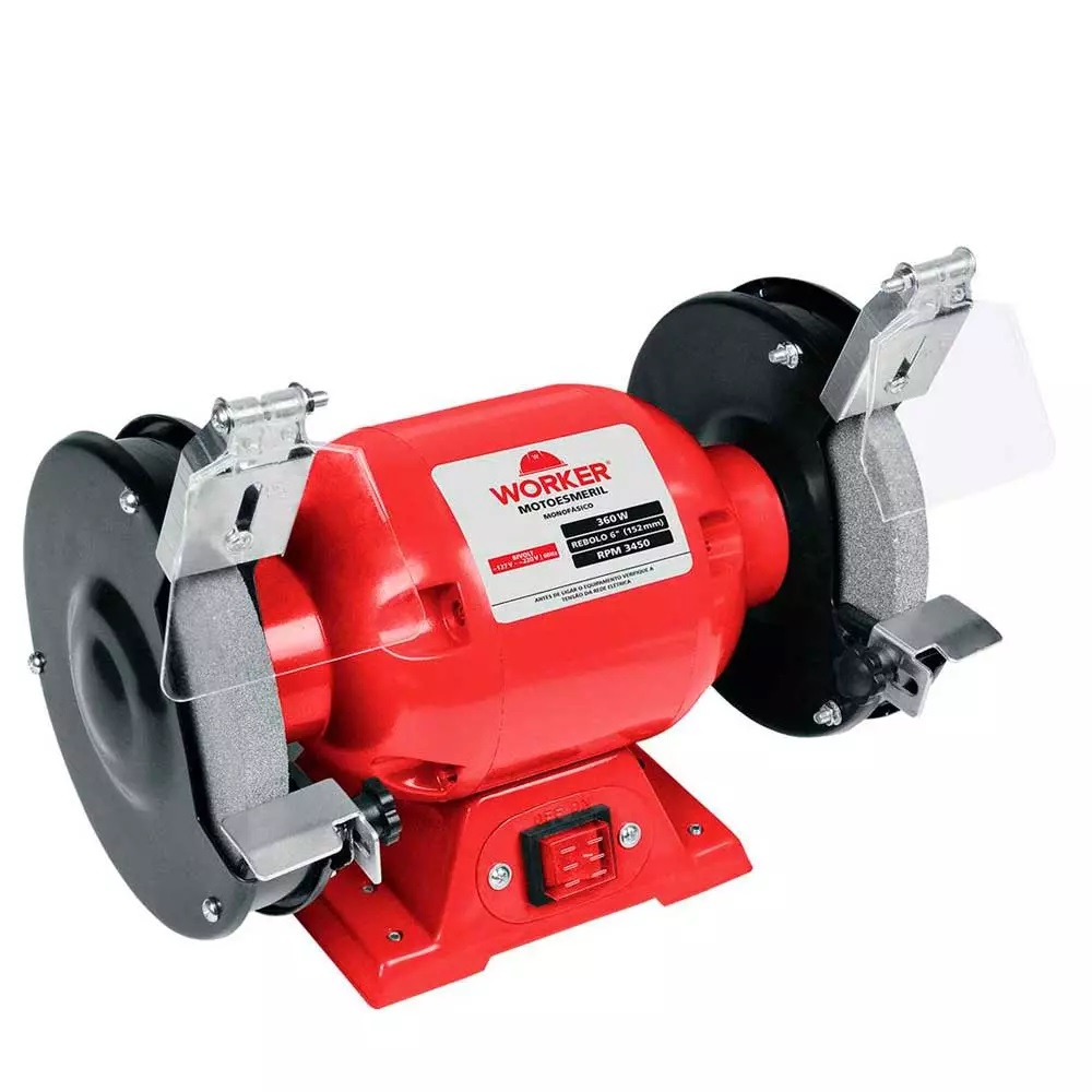 MOTO ESMERIL 360W BIVOLT - WORKER