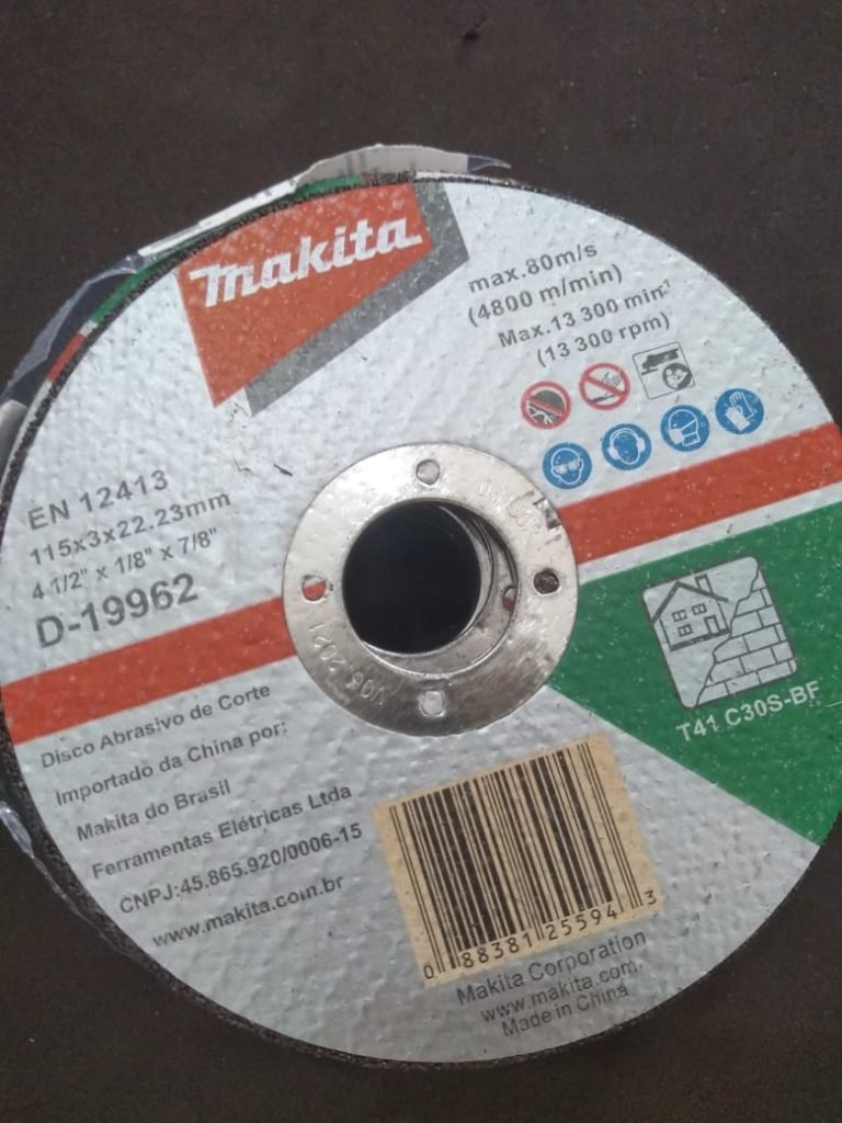 DISCO CORTE 12" X 3.0 X 1" 25.4MM MAKITA