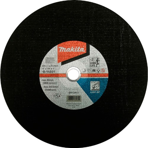 DISCO CORTE 12" X 3.0 X 1" 25.4MM MAKITA