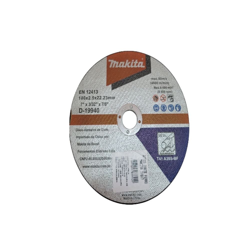 DISCO DESBASTE 7" X 7/8" 180MM