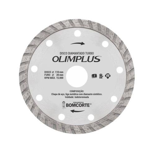 DISCO DIAM. TURBO 125MM X 20MM X 2.6MM