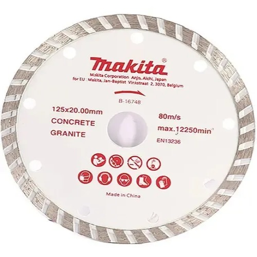 DISCO DIAM. TURBO 125MM X 20MM X 2.6MM