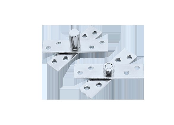 DOBRADICA P.CAD. 300 X 2.1/2" ZINC - CART C/ 02 UNDS