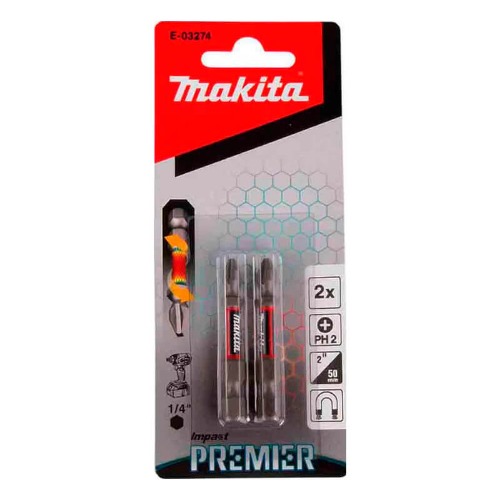 BIT DE TORCAO IMPACT PH2-50MM/2PCS