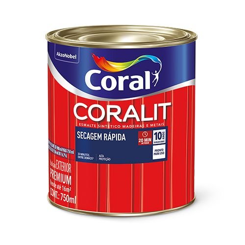 ESMALTE 3.6L AZUL DEL REY CORALIT SECAGEM RAPIDA 7379