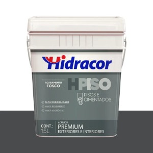 TINTA PISO CINZA ESCURO 15L HIDRACOR