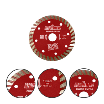 DISCO DIAM. TURBO 110 MM CORTE A SECO GIGATOOLS