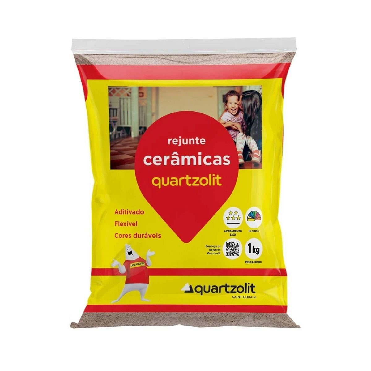 REJ CERAMICA BRANCO 1KG QUARTZOLIT