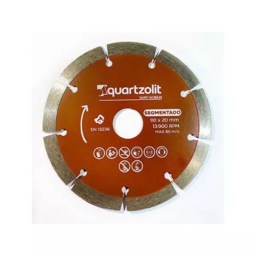 DISCO DIAM. SEGMENTADO QUARTZOLIT