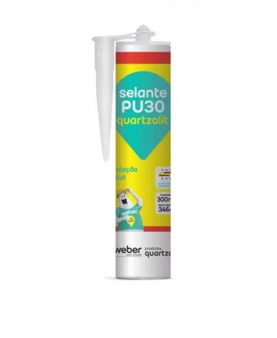 SELANTE PU30 CINZA BISNAGA QUARTZOLIT