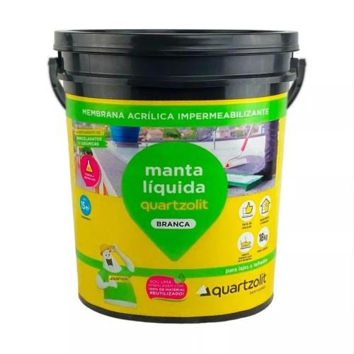 MANTA LIQUIDA BRANCA - GL 4,5KG QUARTZOLIT