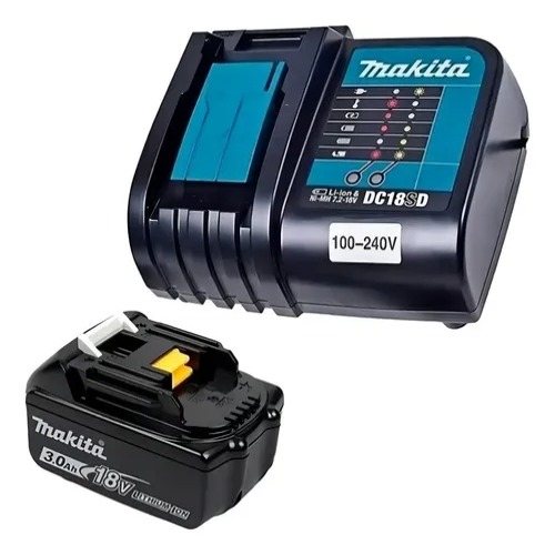KIT CARREGADOR DC18SD-BIVOL 1BAT BL1830B