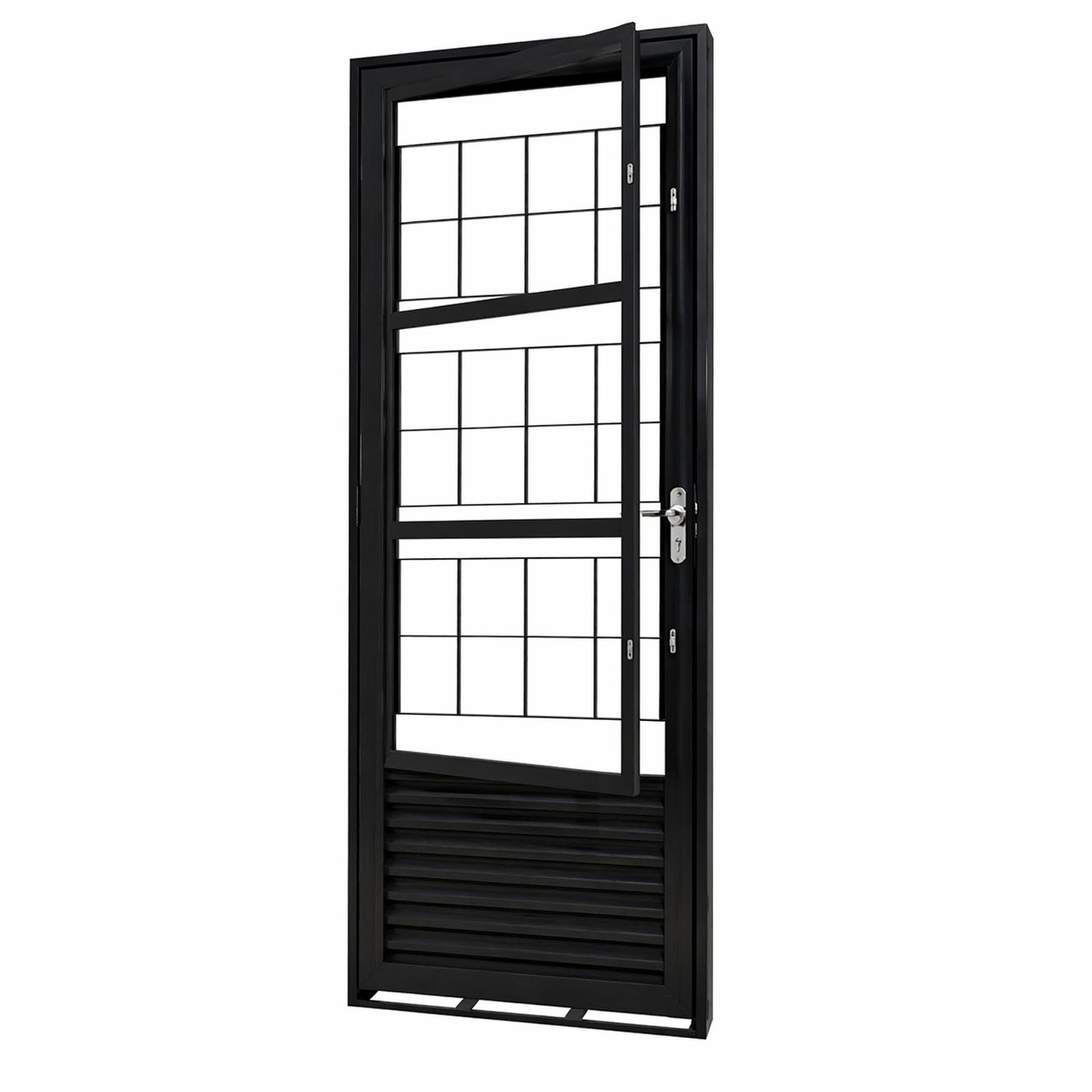 PORTA ABRIR POSTIGO C/GRAD QUADR - ESQ