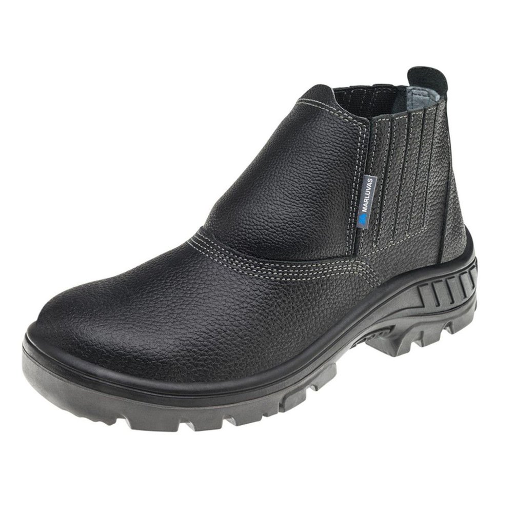 BOTA ELAST. BICO PLAST. COURO PT 38
