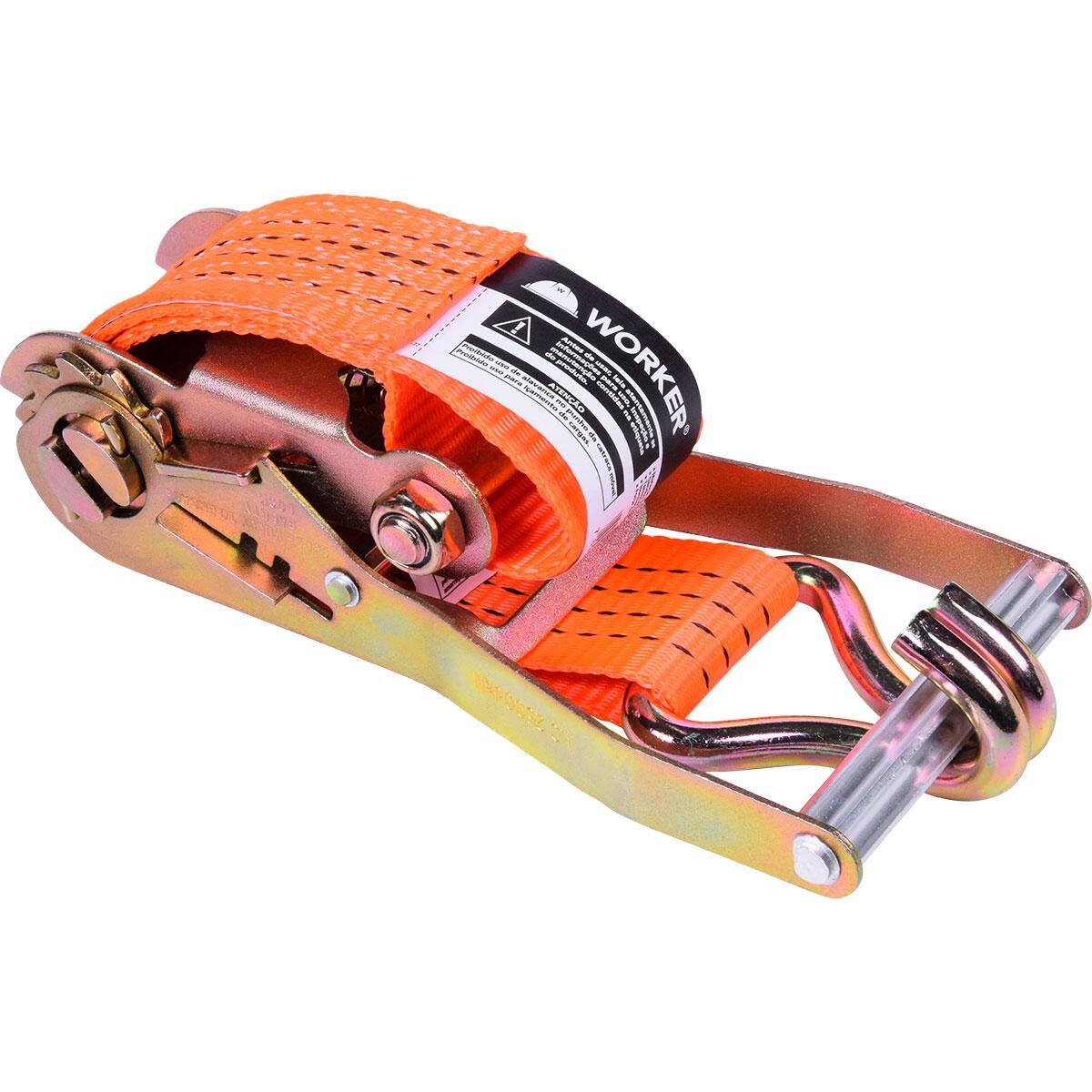 KIT CINTA CATRACA 50MM 9;5M 4.000KG - WORKER