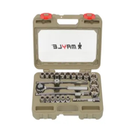 JG SOQUETE ESTR 1/2" MAYLE 23PC 8-32MM