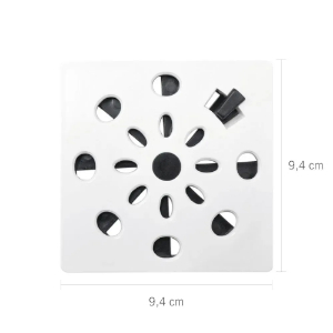 GRELHA ROTATIVA QUADRADA BR.9,4X9,4CM