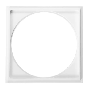 PORTA-GRELHA QUADRADA BRANCA 9,4X9,4CM