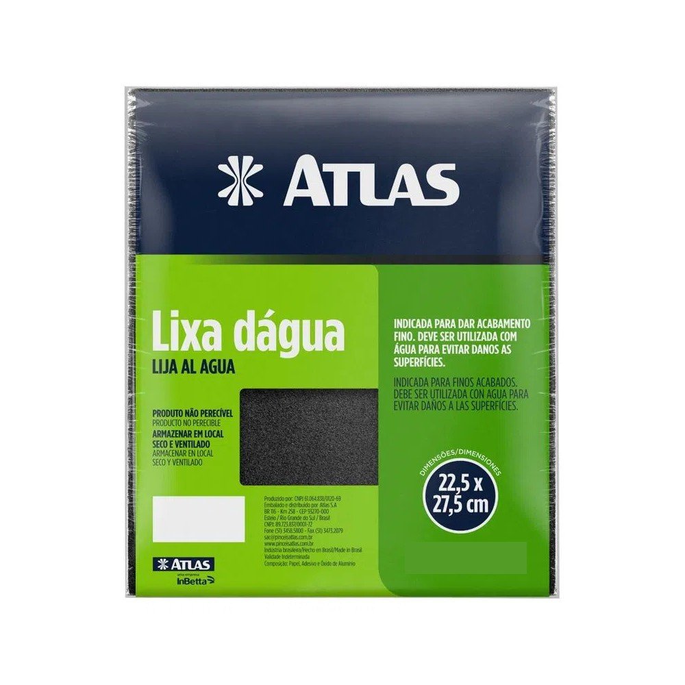LIXA EM FOLHA D'AGUA GRAO 180