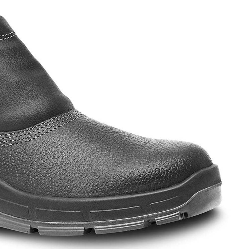 BOTA PT ELASTICO COURO BICO PU BIDEN. 38