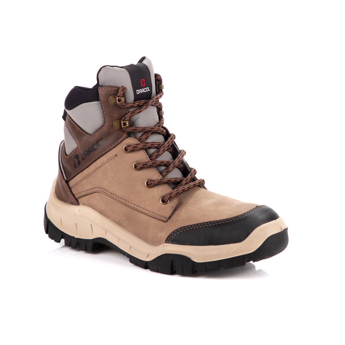 BOTA EVEREST AREIA COURO B/PLAST 39