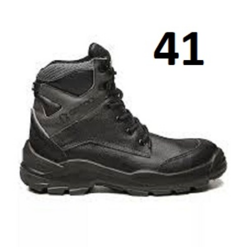 BOTA EVEREST PRETA COURO B/PLAST 41