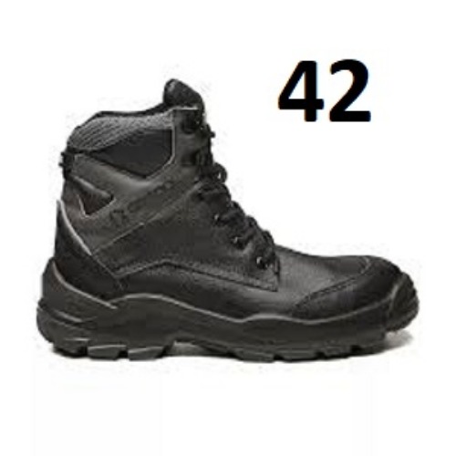 BOTA EVEREST PRETA COURO B/PLAST 42