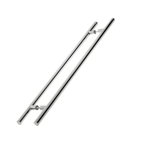 PUXADOR STAM TUB INOX POL DUPLO 60CM 76027