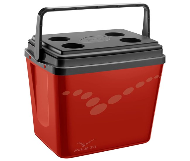 CAIXA TERMICA INVICTA POP 34L VERMELHO VELVET