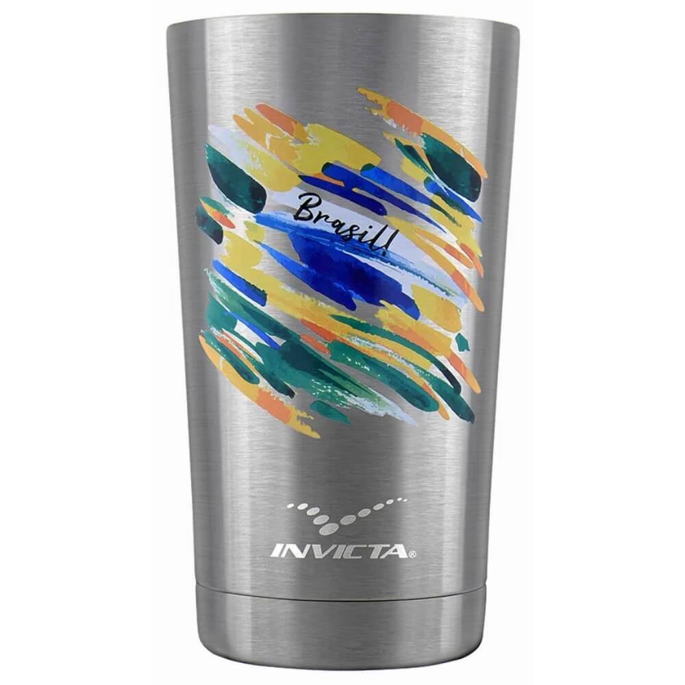 COPO TERM INVICTA 500ML - INOX S/ TAMPA