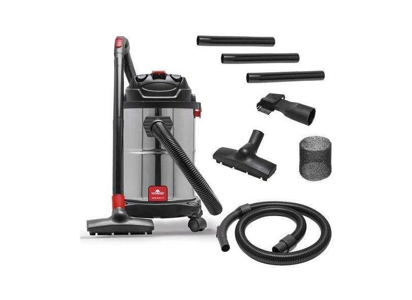 ASPIRADOR PO AGUA 15L 1400W 127V - WORKER