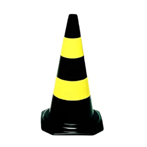 CONE CG 50007 PRETO/AMARELO