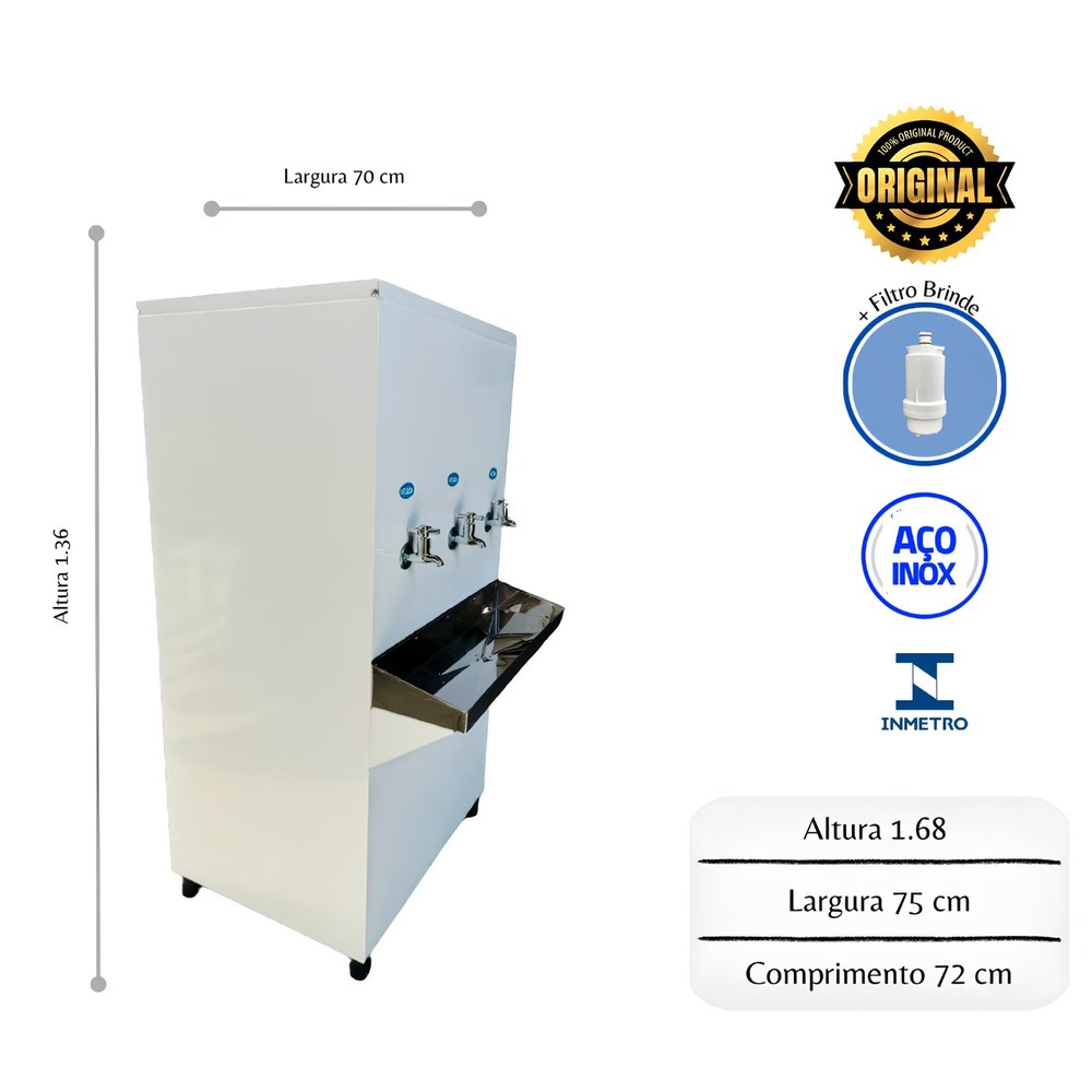 BEBEDOURO INDUSTRIAL 100 LITROS