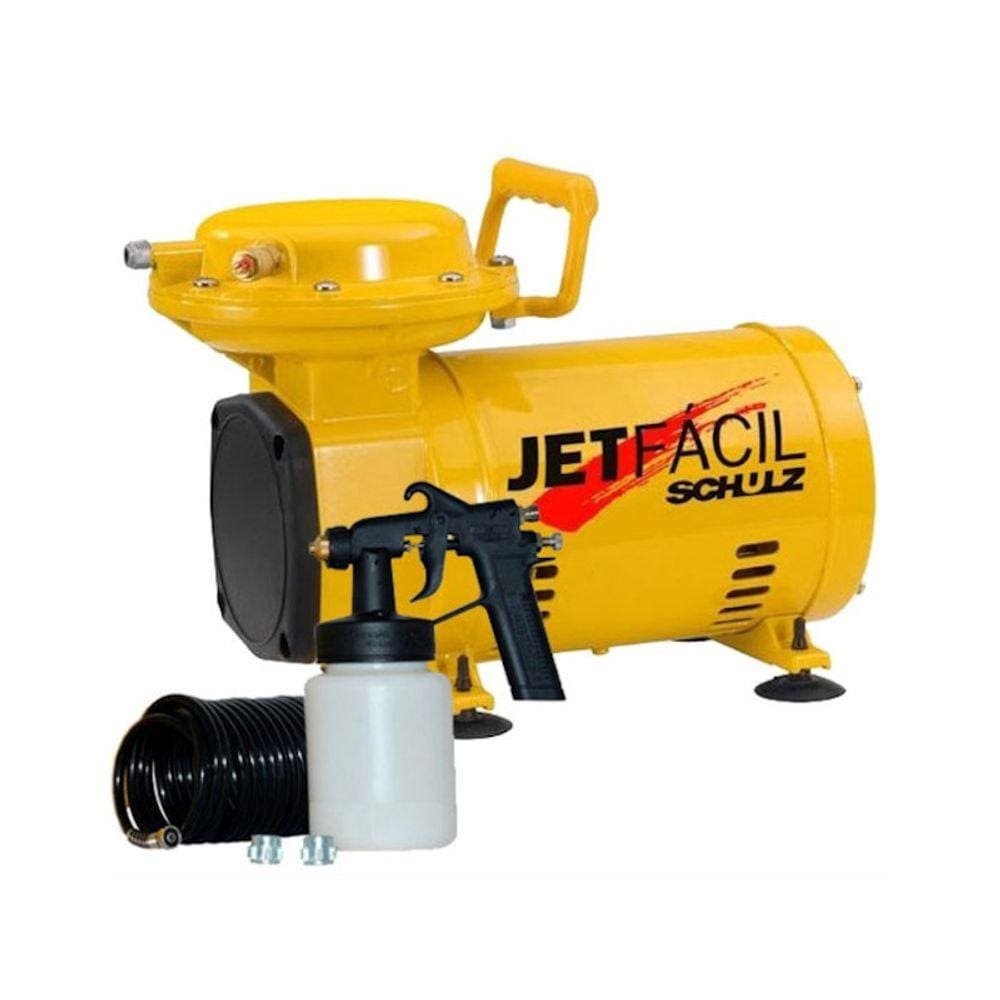 COMPRESSOR AR DIRETO JET FACIL 1/3 HP C/PISTOLA
