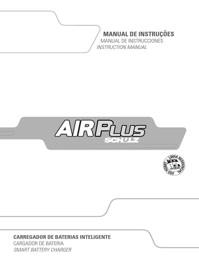 CARREGADOR BATERIAS INTELIGENTE AIR PLUS 12V 127VAC