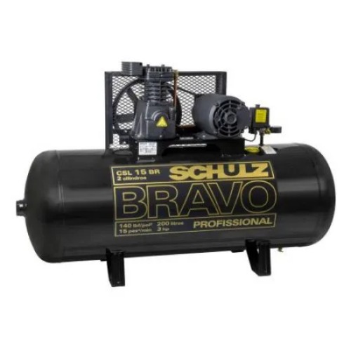 COMPRESSOR BRAVO CSL10/200L MONOF. 2CV 110/220V