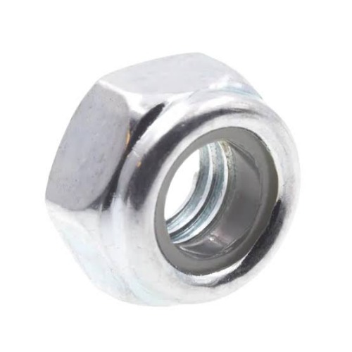 PORCA SEXT. ZINC. MA 12MM C/INSERTO NYLON