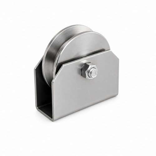 ROLDANA SUPORTE FECHADO V 2" C/ PARAFUSO DETONI