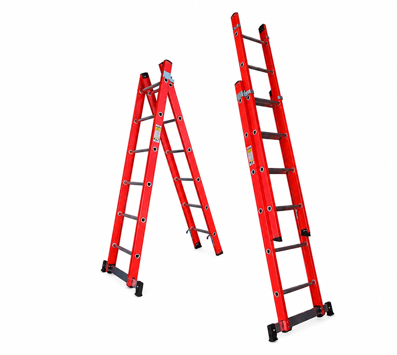 ESCADA FIBRA INDUS TESOURA/EXT 2,8X5,0M - WORKER