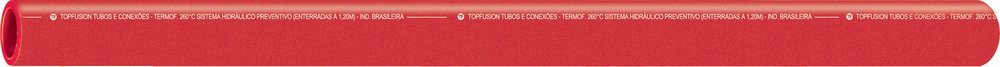 TUBO IND.2 CH. 18 VERMELHO