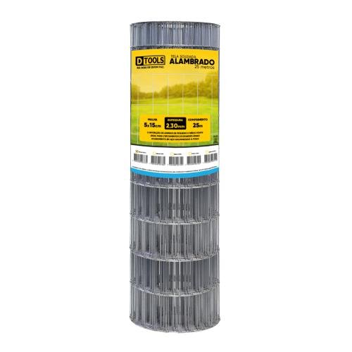 TELA ALAMBRADO FIO 12X 2,00MT ALT