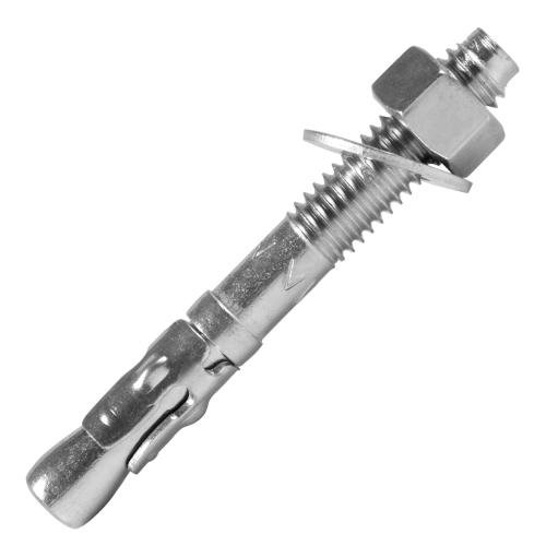 CHUMBADOR PBD 1/4X3" C/ PORCA E ARRUELA