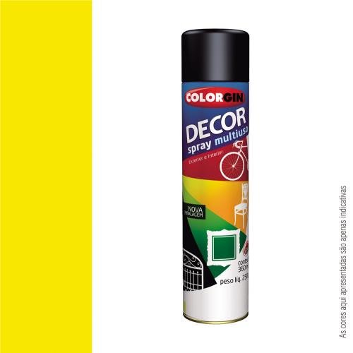 TINTA SPRAY P COLOR AMARELO