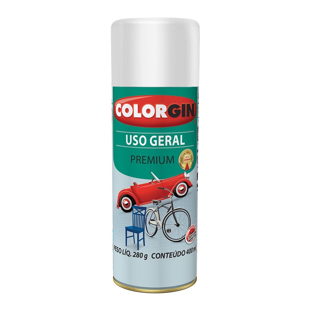 TINTA SPRAY P COLOR BRANCO BRILHANTE