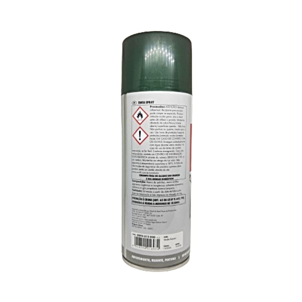 TINTA SPRAY P COLOR VERDE ESCURO