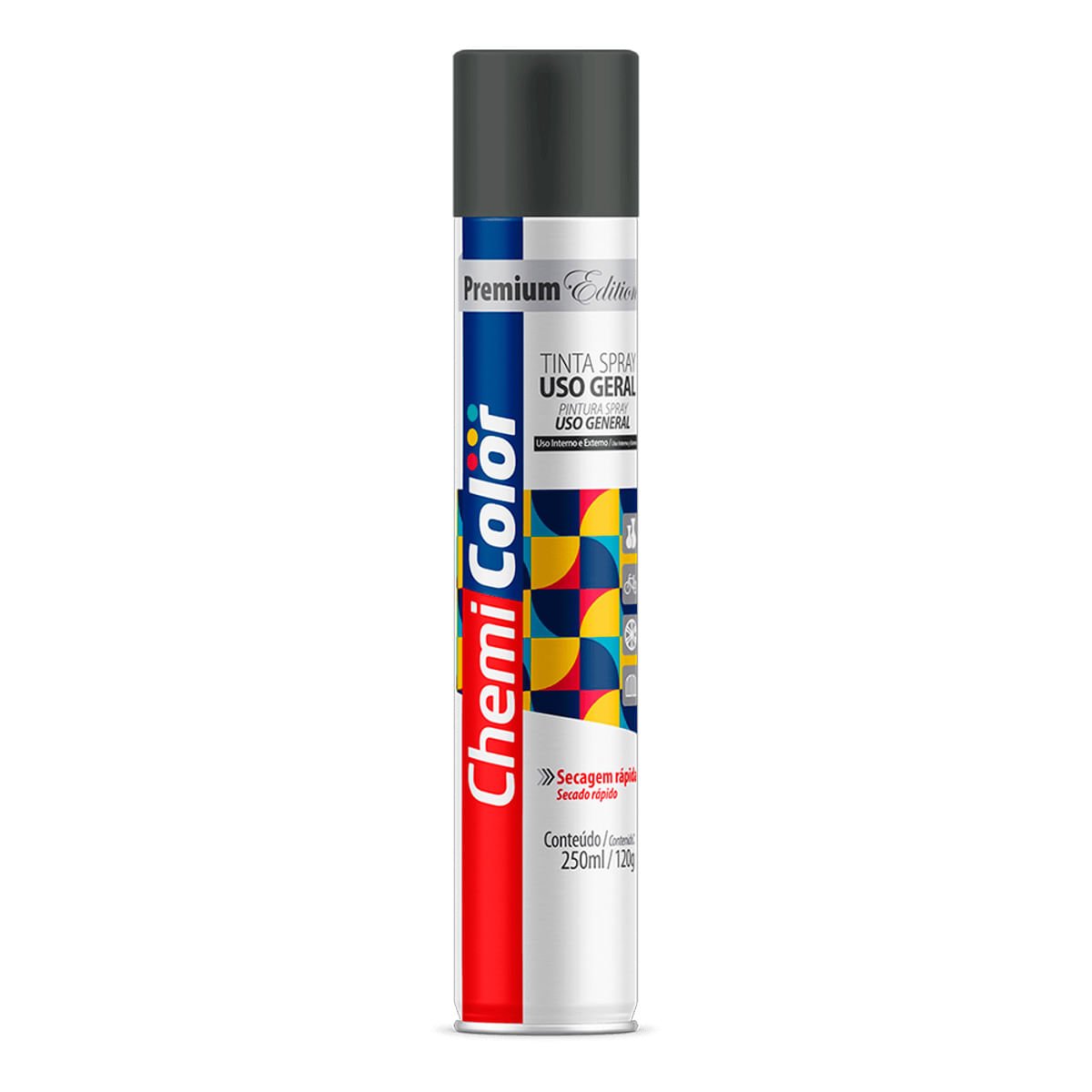 TINTA SPRAY P COLOR GRAFITE