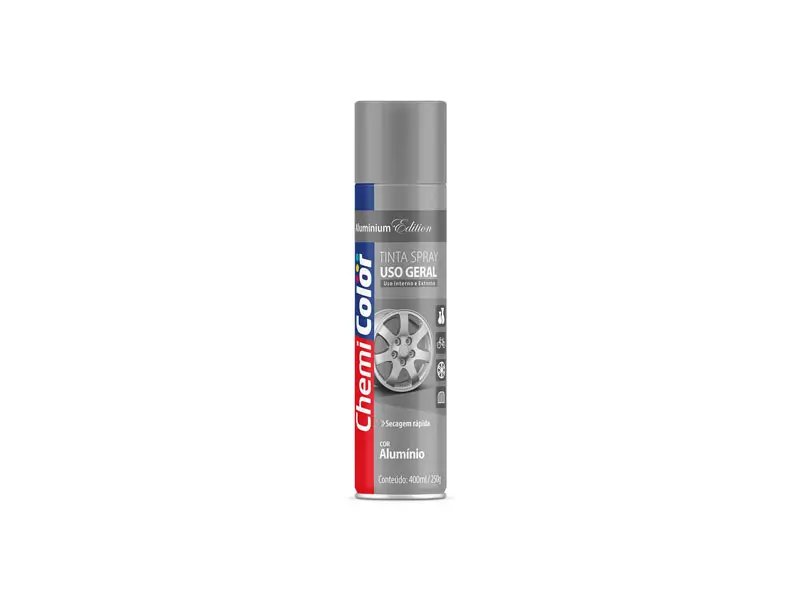 TINTA SPRAY P COLOR ALUMINIO