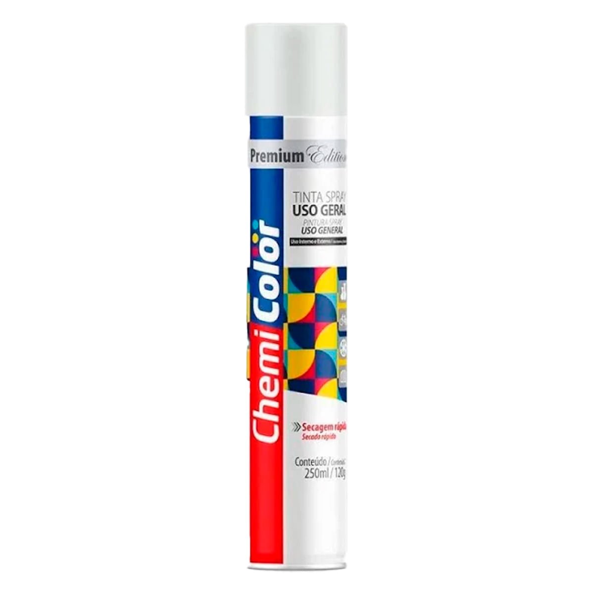TINTA SPRAY P COLOR BRANCO FOSCO